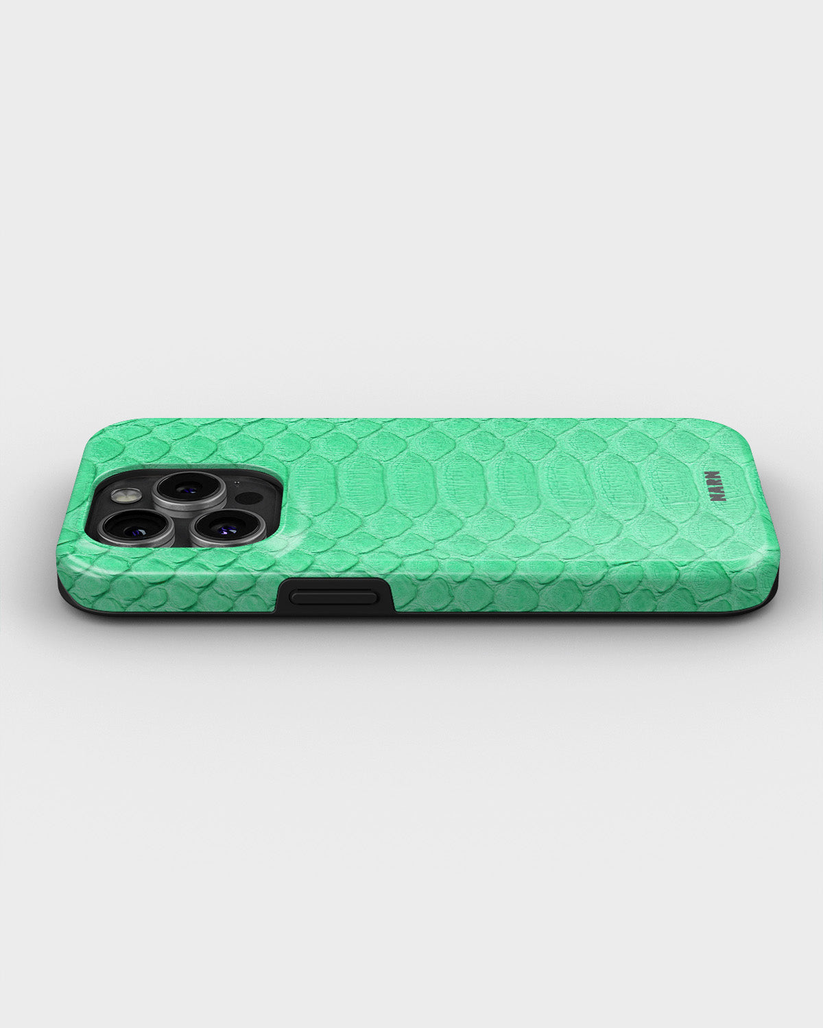 iPhone 14 Pro Tough Case – Turquoise Snake - View 3