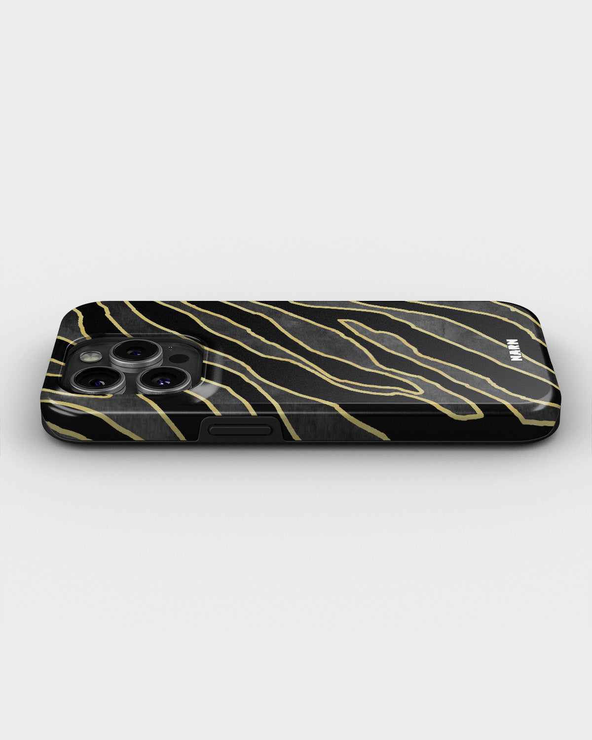 iPhone 14 Pro Tough Case – Golden Zebra - View 3