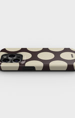 iPhone 14 Pro Tough Case – Bold Dots - View 3