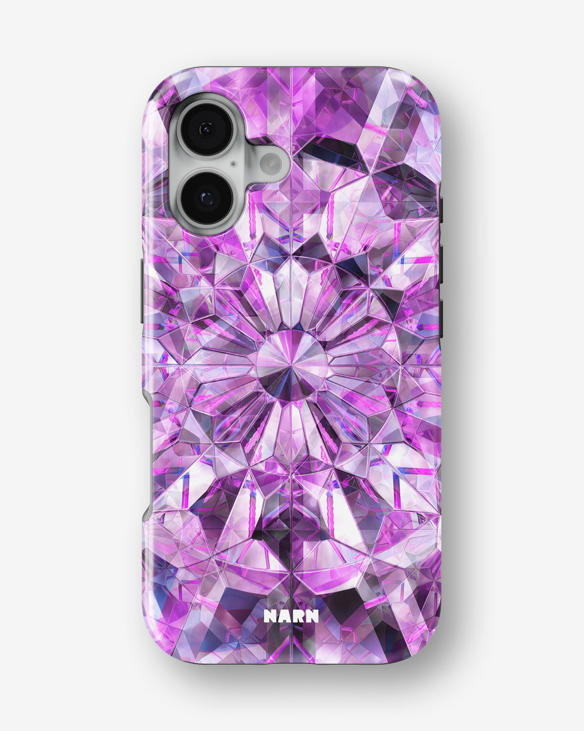 iPhone 16 Tough Case – Lavender Crystals - View 1