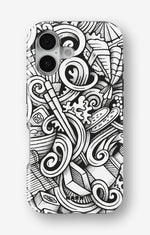 iPhone 16 Tough Case – Japanese Pattern - View 1