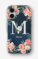 iPhone 16 Tough Case – Custom - Floral - View 1