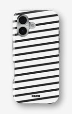 iPhone 16 Tough Case – Black Stripes - View 1