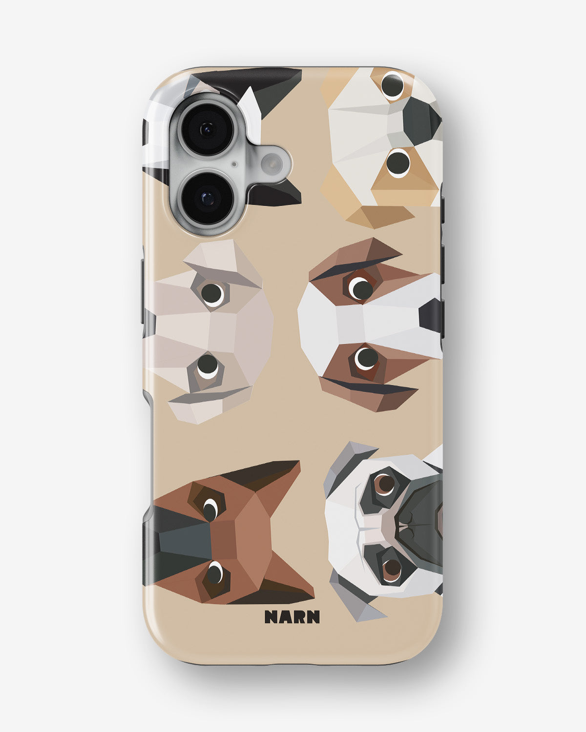 iPhone 16 Tough Case – Cute Dogs - View 1