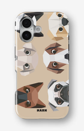iPhone 16 Tough Case – Cute Dogs - View 1