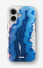 iPhone 16 Tough Case – Blue Agate - View 1