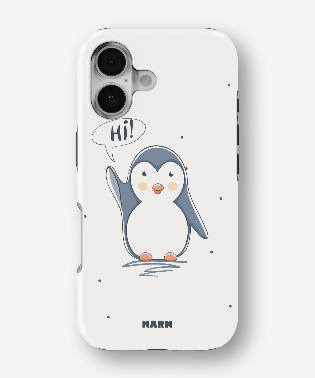 iPhone 16 Tough Case – Cute Penguin - View 1