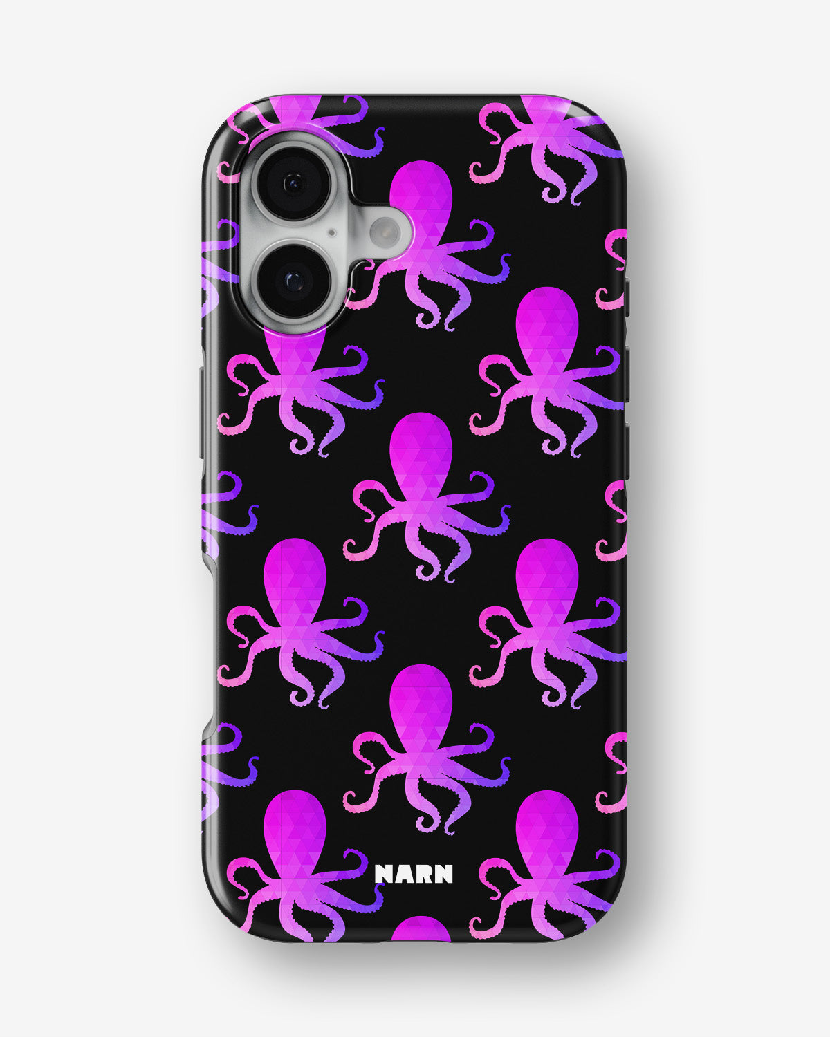 iPhone 16 Tough Case – Octopus Pattern - View 1