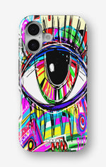 iPhone 16 Tough Case – Abstract Eye - View 1