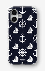 iPhone 16 Tough Case – Deep Blue Voyage - View 1