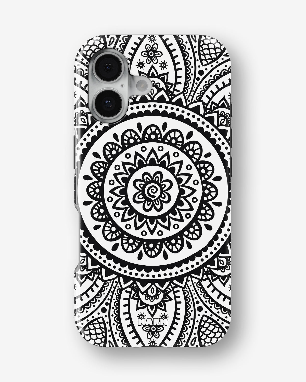 iPhone 16 Tough Case – Henna Mandala - View 1