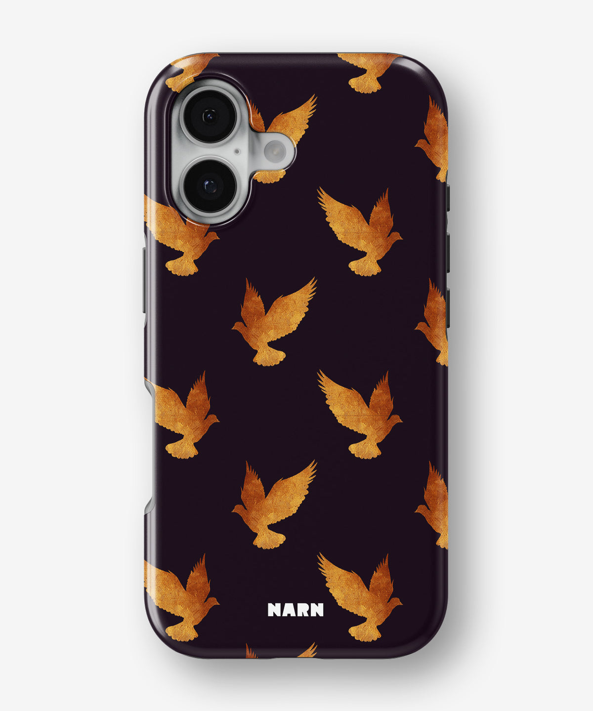 iPhone 16 Tough Case – Royal Doves - View 1