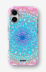 iPhone 16 Tough Case – Pastel Mandala - View 1