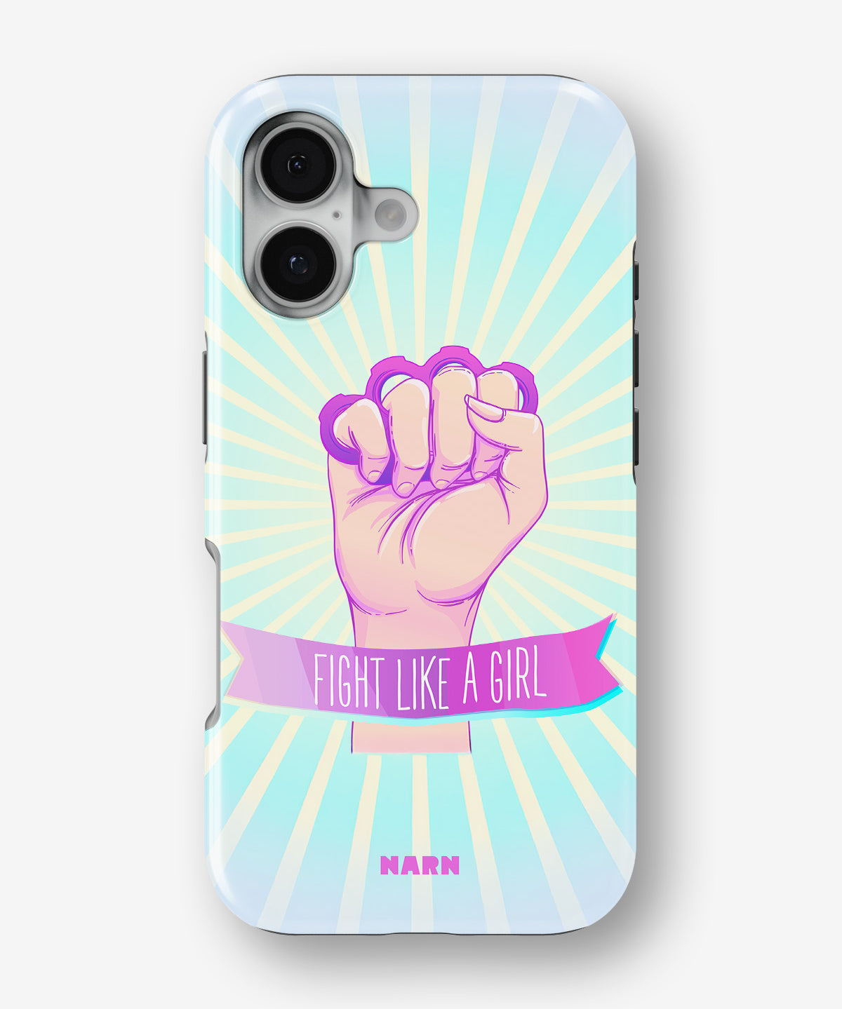 iPhone 16 Tough Case – Fight Like A Girl - View 1