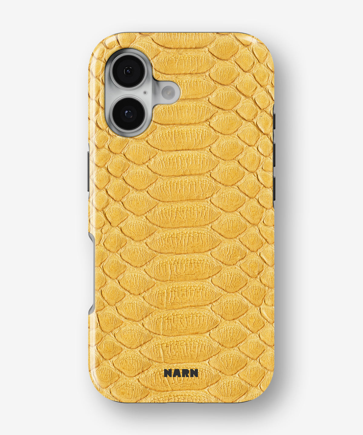 iPhone 16 Tough Case – Yellow Snake - View 1