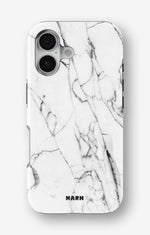iPhone 16 Tough Case – Milky Marble - View 1