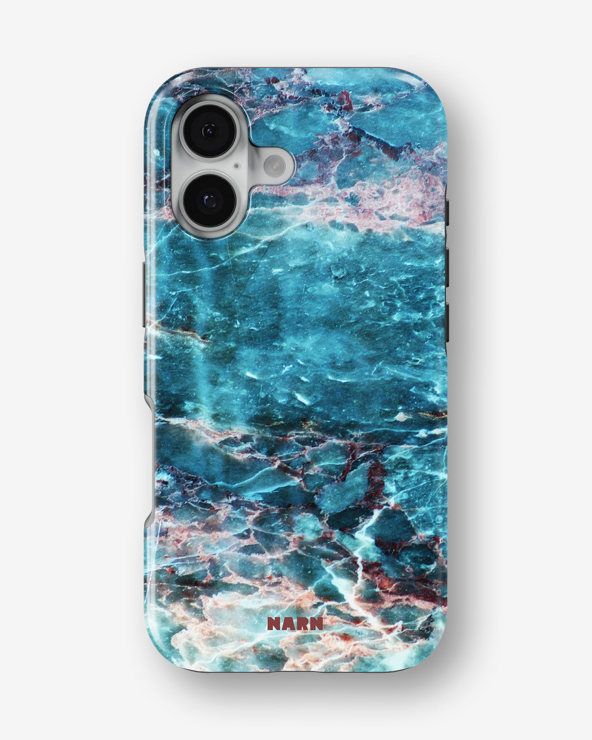 iPhone 16 Tough Case – Icy Marble - View 1