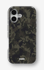 iPhone 16 Tough Case – Jungle Green Camo - View 1