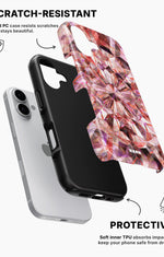 iPhone 16 Tough Case – Pink Crystals - View 2