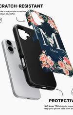 iPhone 16 Tough Case – Custom - Floral - View 2