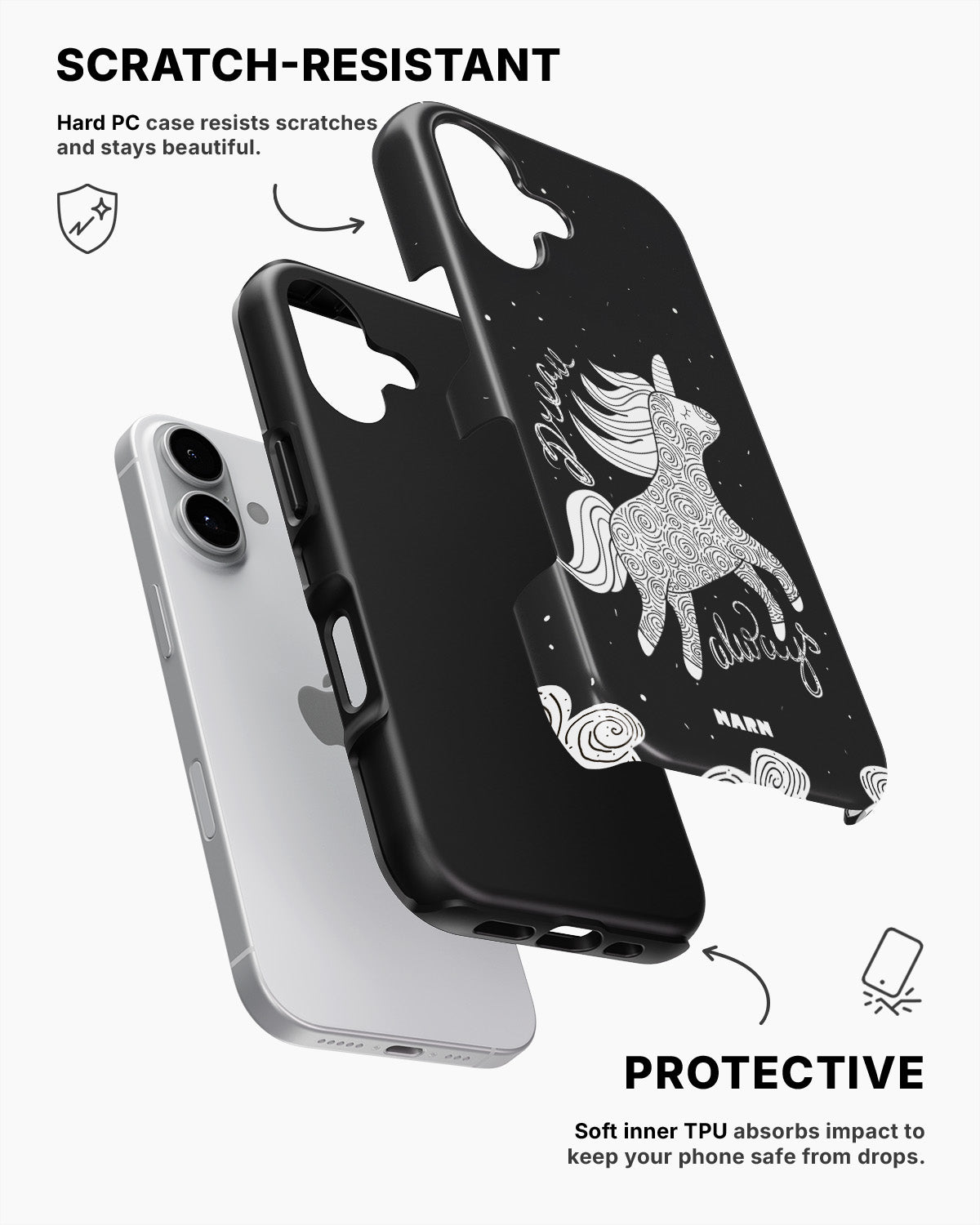 iPhone 16 Tough Case – Dream Always - View 2