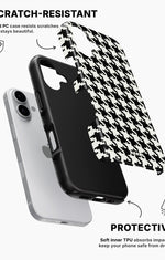 iPhone 16 Tough Case – Houndstooth - View 2