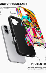 iPhone 16 Tough Case – Abstract Portrait - View 2