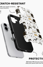 iPhone 16 Tough Case – Cartoon Cats - View 2