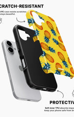 iPhone 16 Tough Case – Sunny Pineapple - View 2