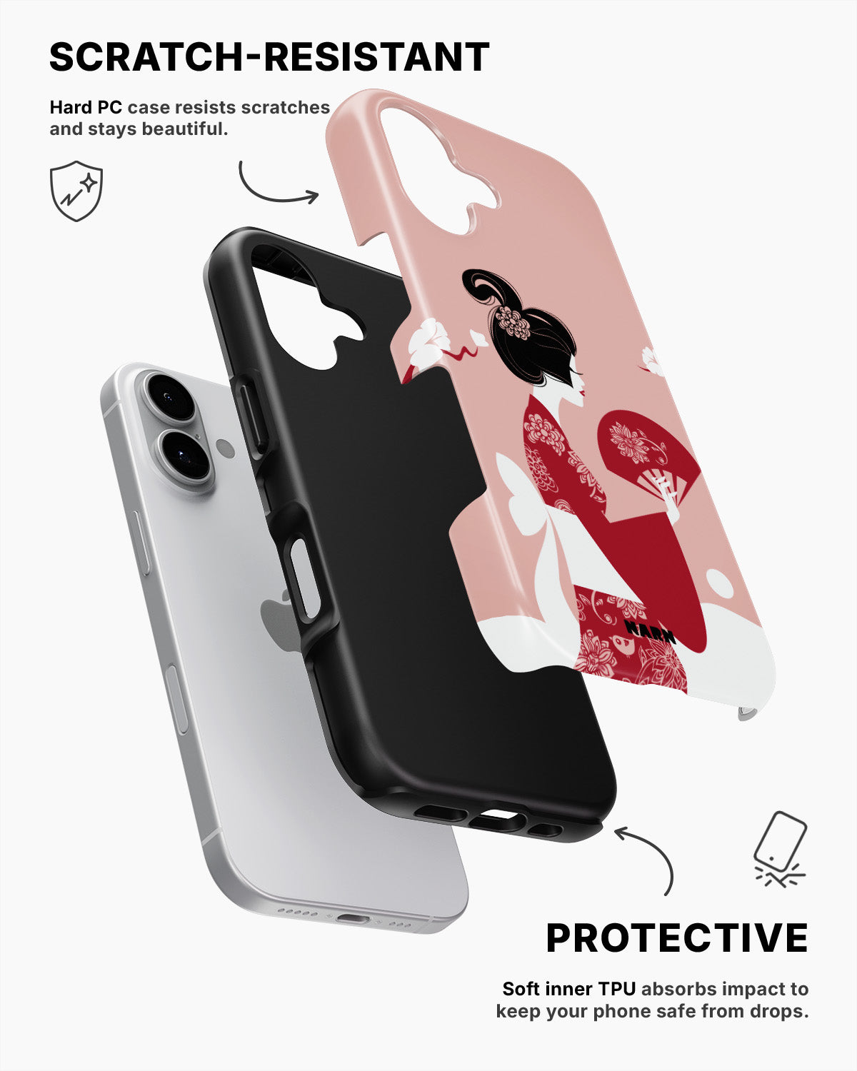 iPhone 16 Tough Case – Geisha - View 2