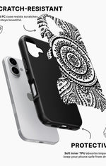 iPhone 16 Tough Case – Henna Mandala - View 2