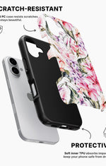 iPhone 16 Tough Case – Watercolor Flowers - View 2