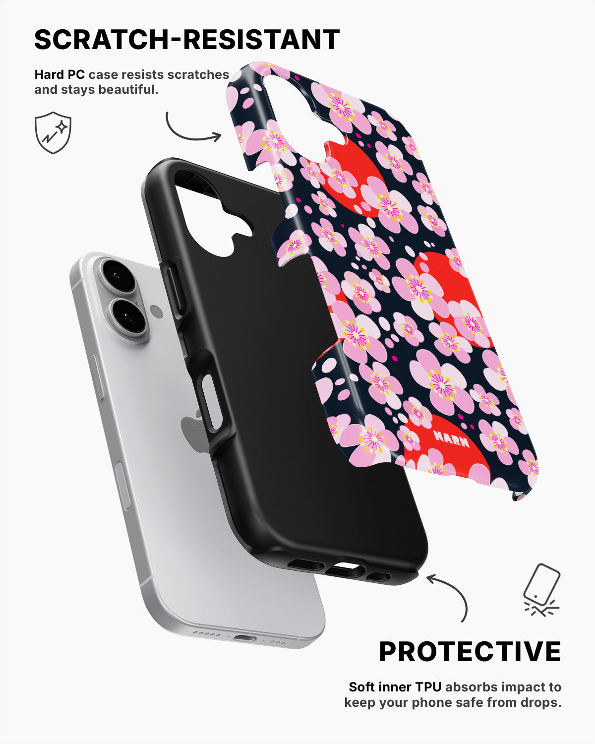 iPhone 16 Tough Case – Tokyo Nights - View 2