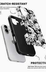 iPhone 16 Tough Case – Skull Garden - View 2