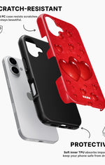 iPhone 16 Tough Case – Red Romance - View 2