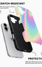 iPhone 16 Tough Case – Rainbow Haze - View 2