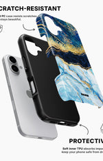 iPhone 16 Tough Case – Blue Dream - View 2
