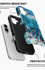 iPhone 16 Tough Case – Icy Marble - View 2