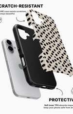 iPhone 16 Tough Case – Marble Dots - View 2