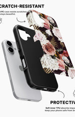 iPhone 16 Tough Case – Midnight Roses - View 2