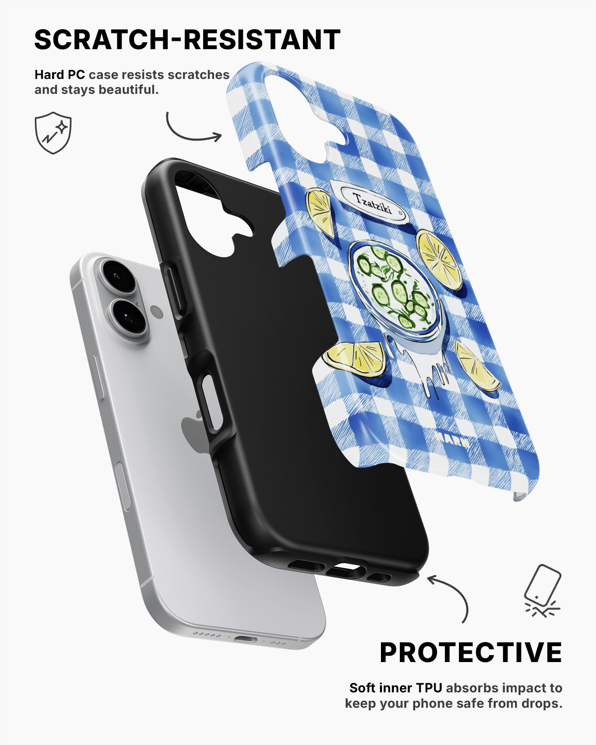 iPhone 16 Tough Case – Tzatziki Time - View 2