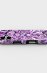 iPhone 16 Tough Case – Lavender Crystals - View 3