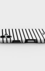 iPhone 16 Tough Case – Black Stripes - View 3