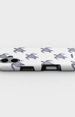 iPhone 16 Tough Case – Blue Turtles - View 3