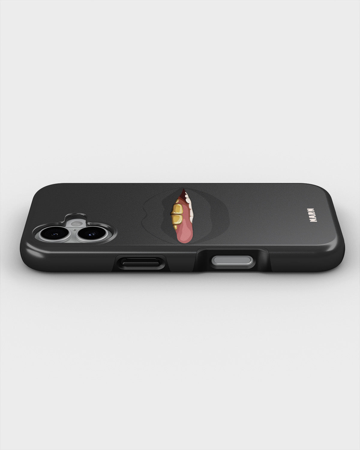 iPhone 16 Tough Case – Golden Lips - View 3