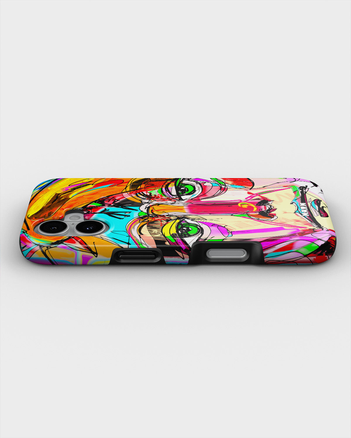 iPhone 16 Tough Case – Abstract Portrait - View 3