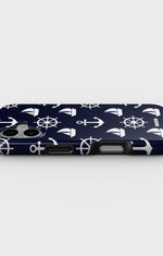 iPhone 16 Tough Case – Deep Blue Voyage - View 3