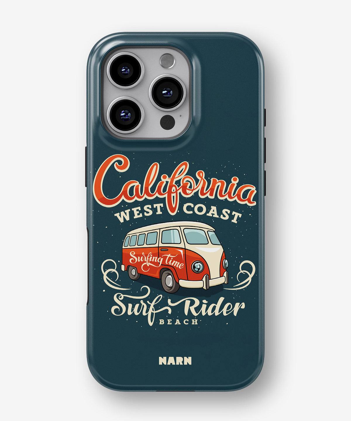 iPhone 16 Pro Tough Case – California Surf - View 1