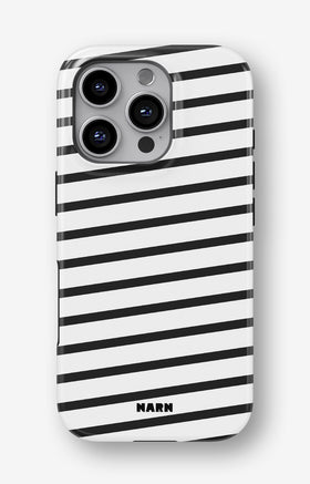iPhone 16 Pro Tough Case – Black Stripes - View 1
