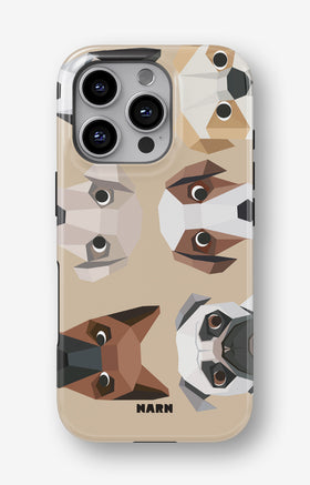iPhone 16 Pro Tough Case – Cute Dogs - View 1